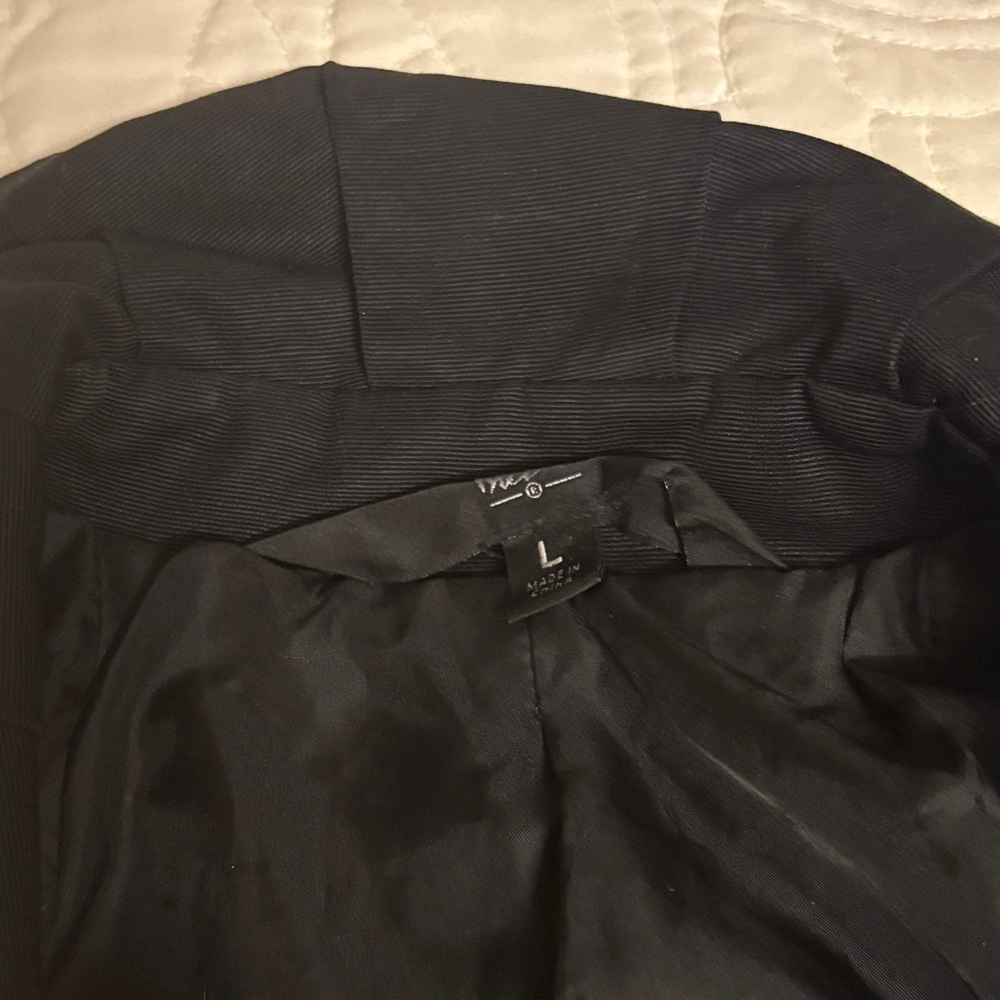 Black Ribbed Jacket